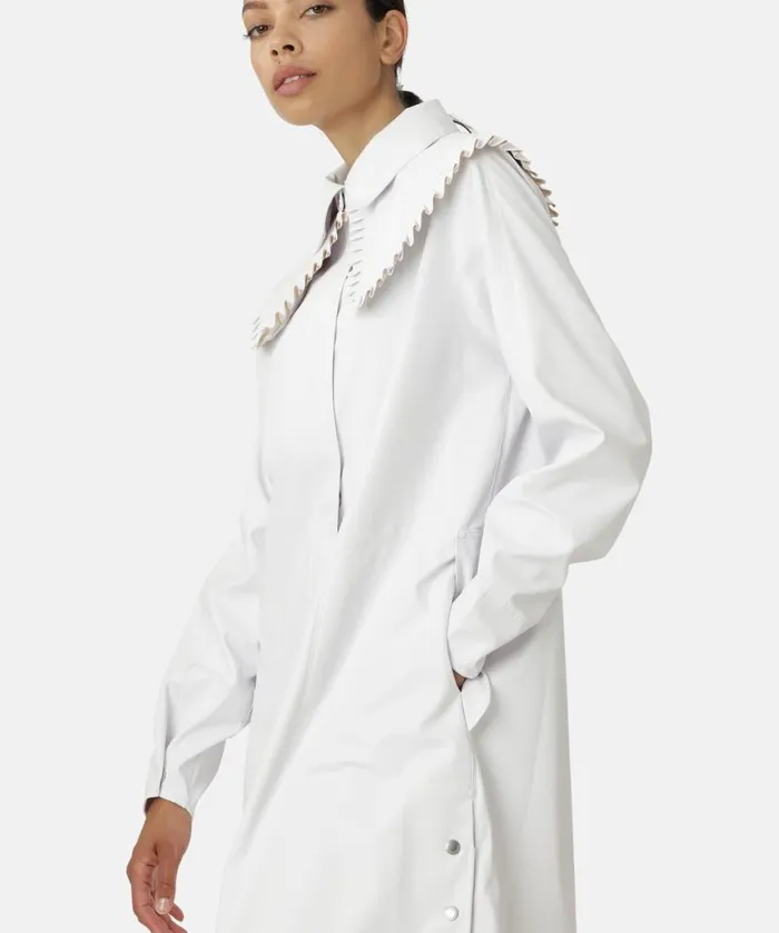 Women Raincoats Ilse Jacobsen Raincoat 8211 White Women Raincoats Ilse Jacobsen Raincoat 8211 White