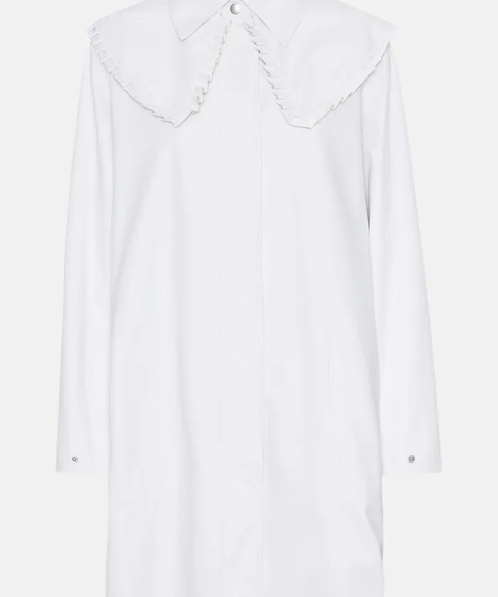 Women Raincoats Ilse Jacobsen Raincoat 8211 White Women Raincoats Ilse Jacobsen Raincoat 8211 White