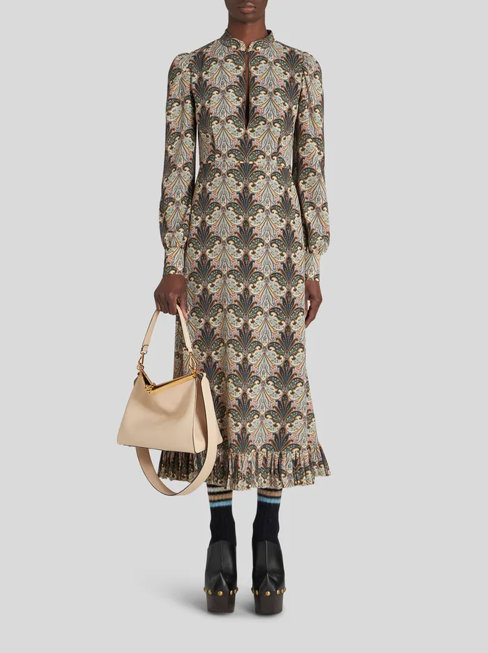 Women Sabl Dress With Paisley Design Etro Dresses