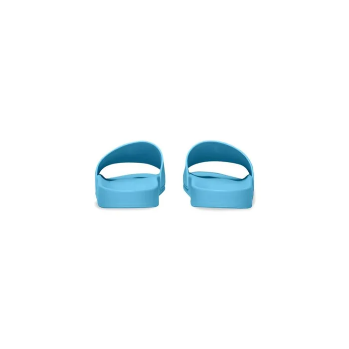 Women Sandals and Mules Balenciaga Pool Slide Sandal In Blue Sky