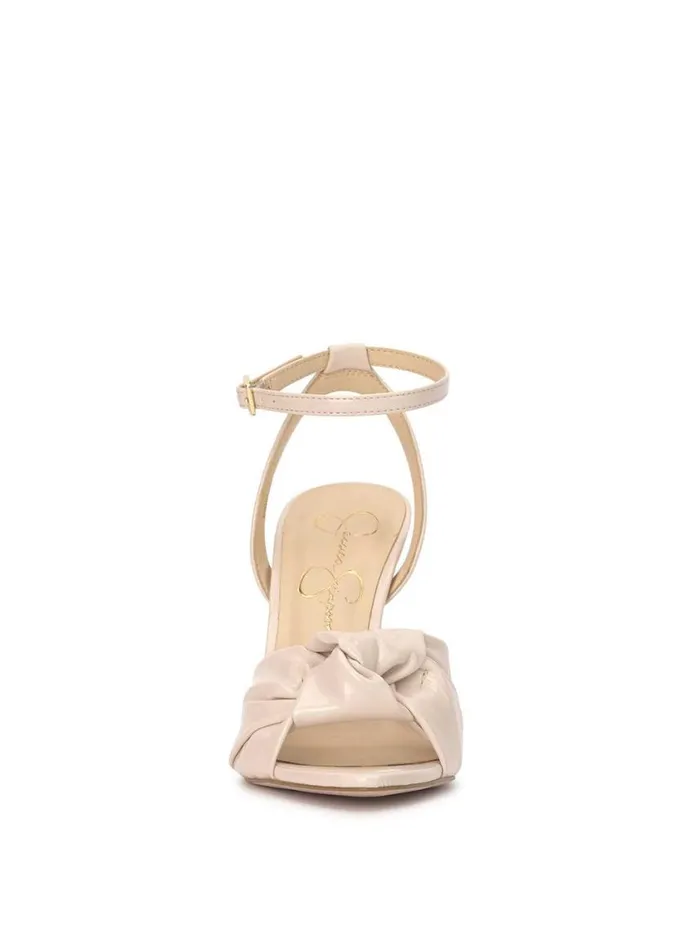Women Sandals Jessica Simpson Neveny High Heel In Chalk
