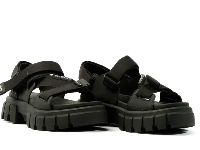 Women Sandals PALLADIUM REVOLT SANDAL MONO Black Women Sandals PALLADIUM REVOLT SANDAL MONO Black