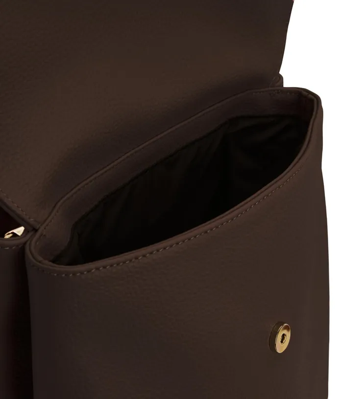 Women Sevan Vegan Backpack 8211 Purity Chocolate Matt and Nat Backpacks