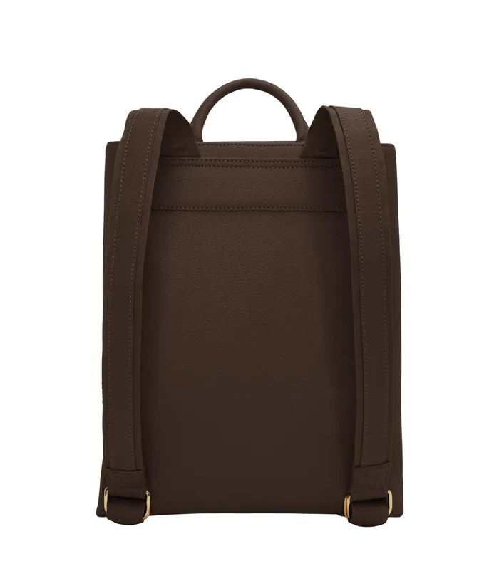 Women Sevan Vegan Backpack 8211 Purity Chocolate Matt and Nat Backpacks