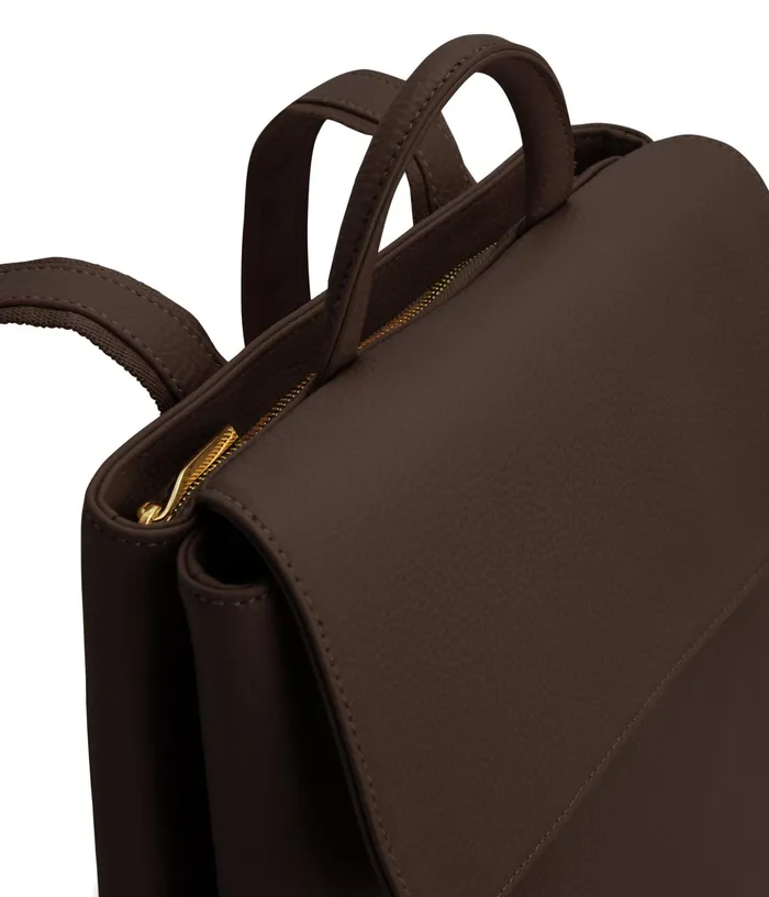 Women Sevan Vegan Backpack 8211 Purity Chocolate Matt and Nat Backpacks