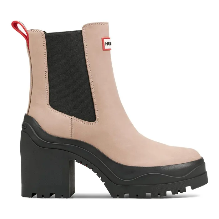 Women Short and Ankle Boots Hunter Boots Miana Heeled Waterproof Chelsea Boots Medium Natural Women Short and Ankle Boots Hunter Boots Miana Heeled Waterproof Chelsea Boots Medium Natural