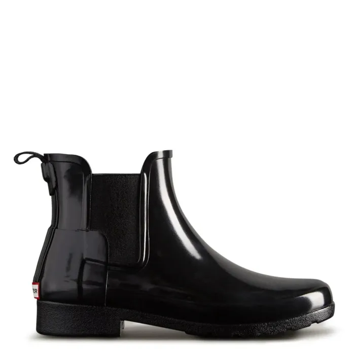Women Short and Ankle Boots Hunter Boots Refined Slim Fit Gloss Chelsea Boots 8211 Hunter Boots Black Women Short and Ankle Boots Hunter Boots Refined Slim Fit Gloss Chelsea Boots 8211 Hunter Boots Black