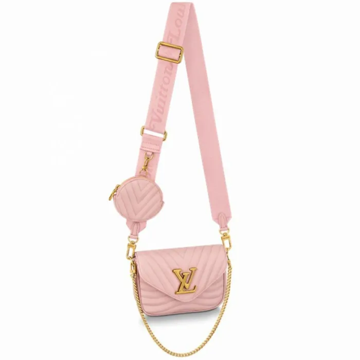 Women Shoulder and Totes Louis Vuitton Louis Vuitton New Wave Multi Pochette Accessoires M56468 8211 Louis Vuitton Handbag Store