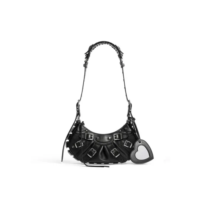 Women Shoulder Bags Balenciaga Le Cagole Xs Shoulder Bag With Buckles In Black