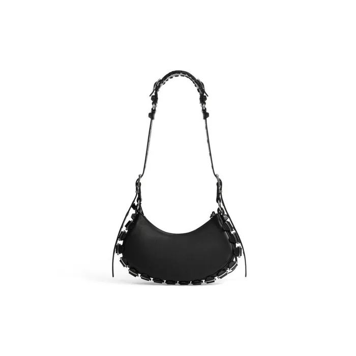 Women Shoulder Bags Balenciaga Le Cagole Xs Shoulder Bag With Buckles In Black