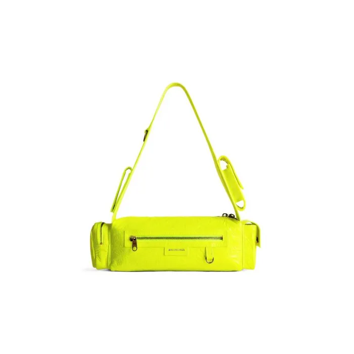 Women Shoulder Bags Balenciaga Superbusy Xs Sling Bag In Fluo Yellow