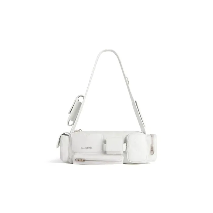 Women Shoulder Bags Balenciaga Superbusy Xs Sling Bag In Optic White