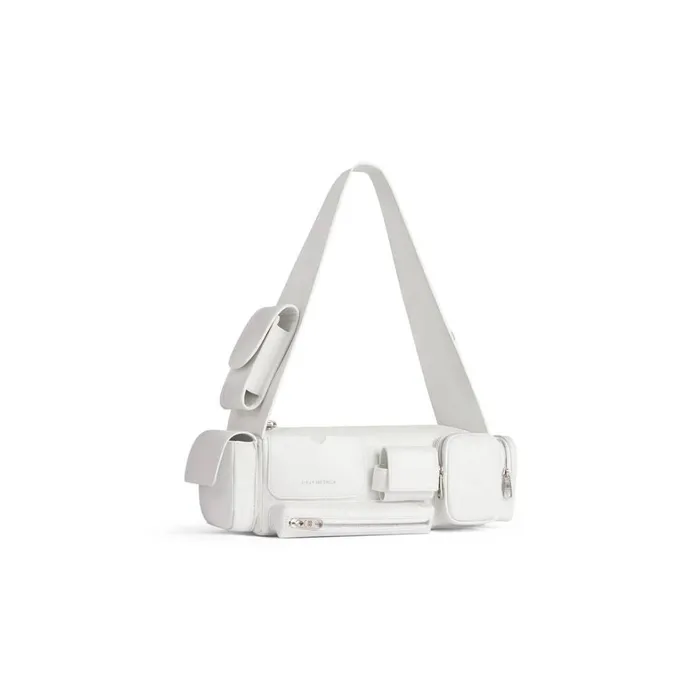 Women Shoulder Bags Balenciaga Superbusy Xs Sling Bag In Optic White