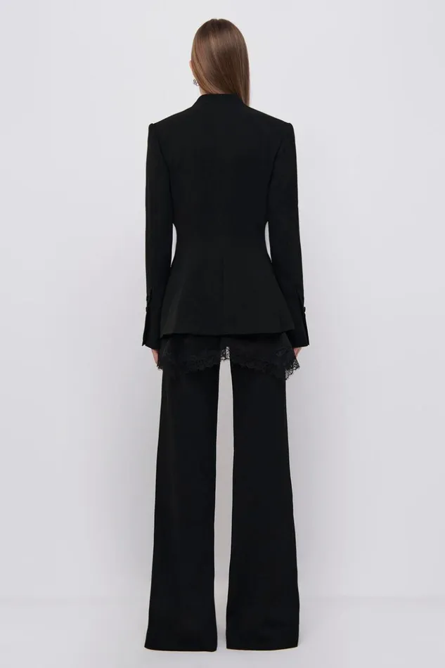 Women Signature Allie Blazer Black Jonathan Simkhai Jackets and Coats