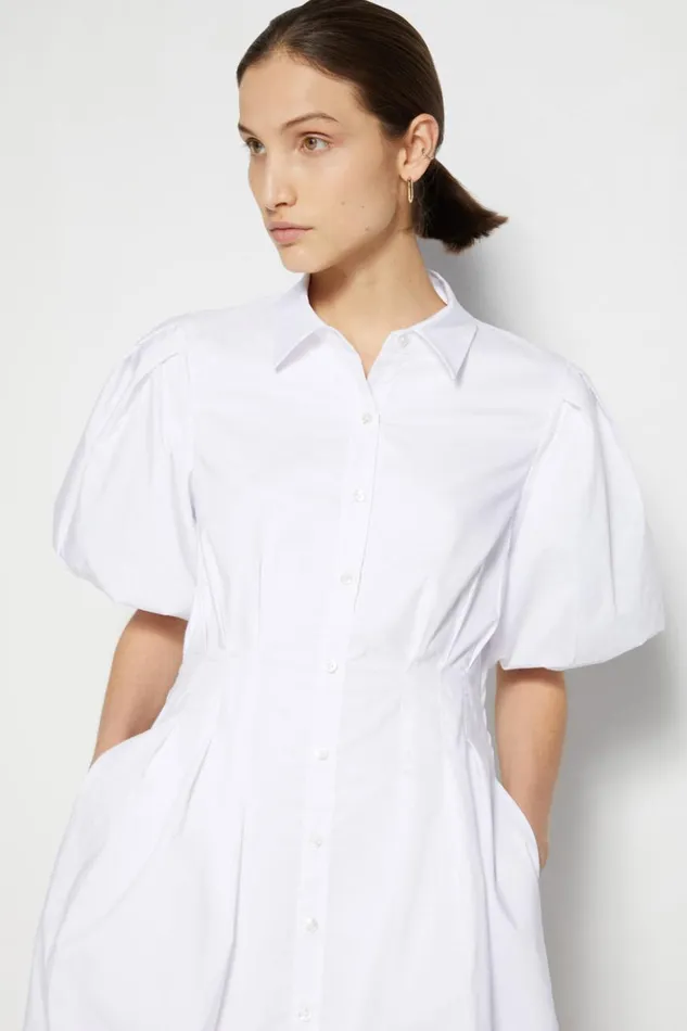 Women Signature Cleo Dress White Jonathan Simkhai Dresses and Jumpsuits