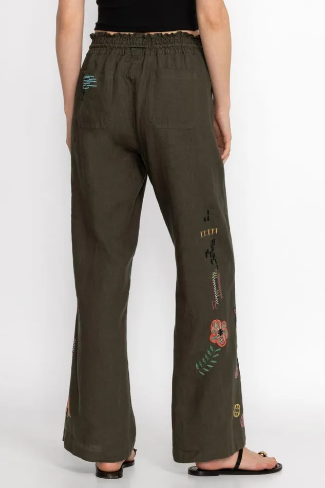 Women SIMMIE PANT Vintage Army Johnny Was Bottoms Women SIMMIE PANT Vintage Army Johnny Was Bottoms