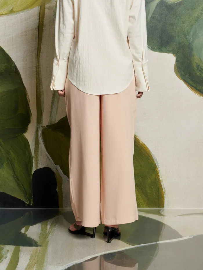 Women Sister Jane Bottoms Ghospell Brooke HighWaisted Trousers Pastel Peach