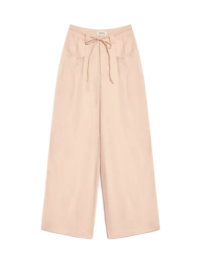 Women Sister Jane Bottoms Ghospell Brooke HighWaisted Trousers Pastel Peach