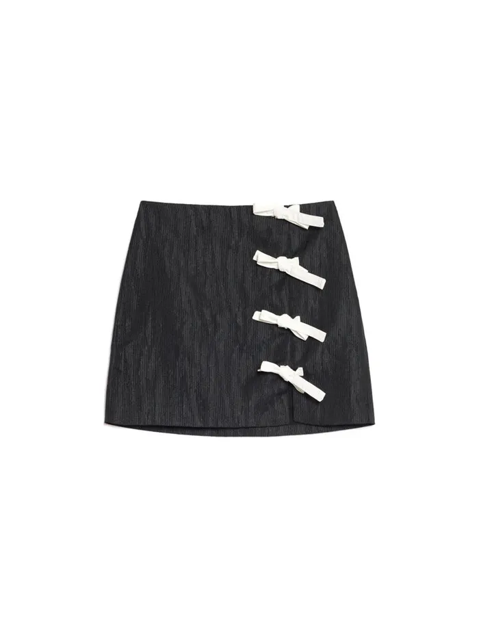 Women Sister Jane Bottoms Ghospell Morgan Mini Skirt Coal Black