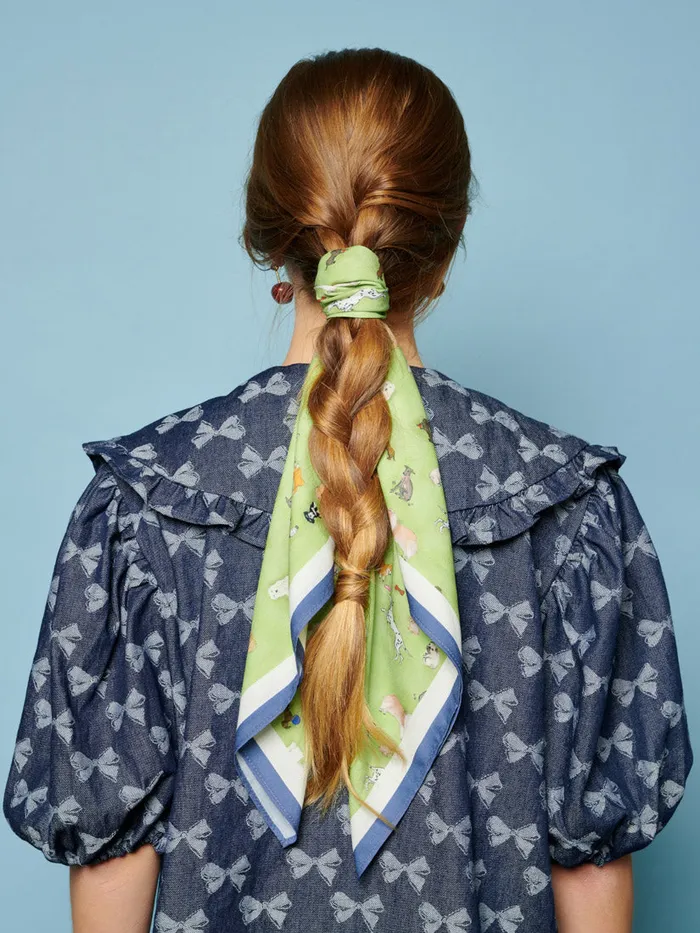 Women Sister Jane Companions Headscarf Greenery Green