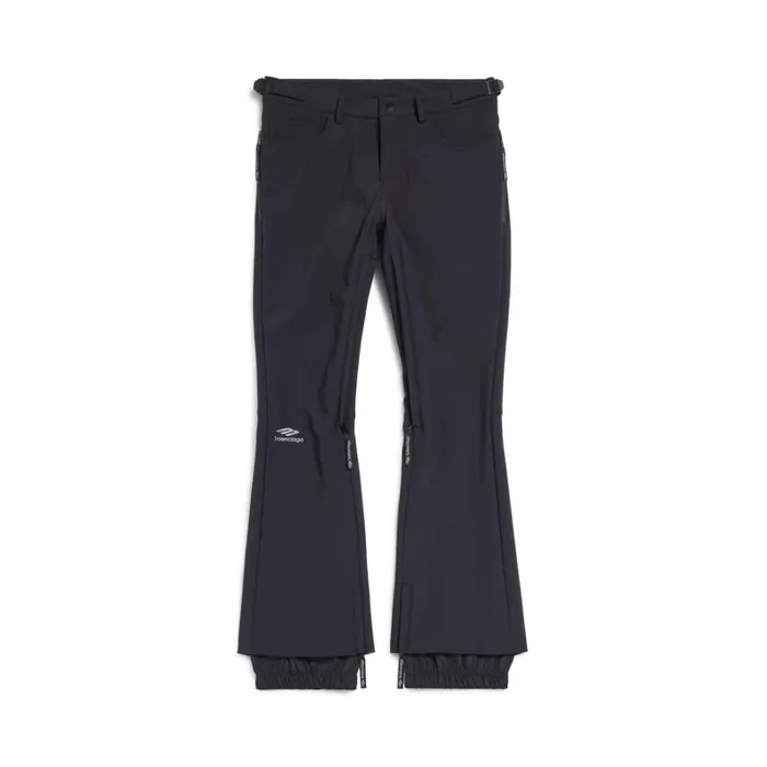 Women Ski Balenciaga Skiwear 8211 3b Sports Icon 5pocket Ski Trousers In Black