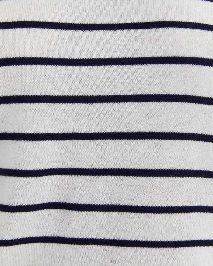 Women Sportscraft Tops and Tees Laurina Knit Tee Ivorynavy