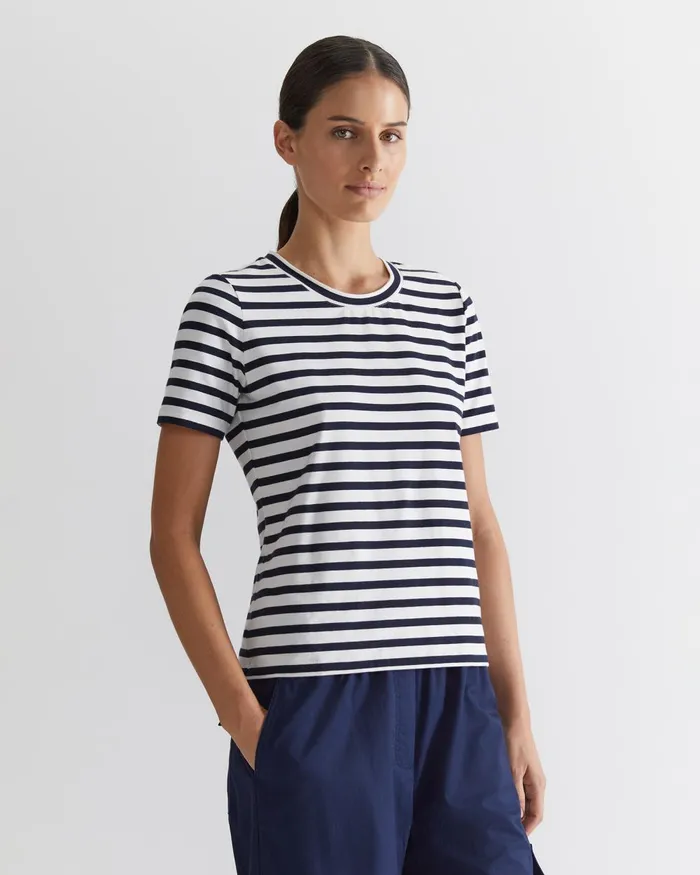 Women Sportscraft Tops and Tees The Perfect TShirt Navywhite