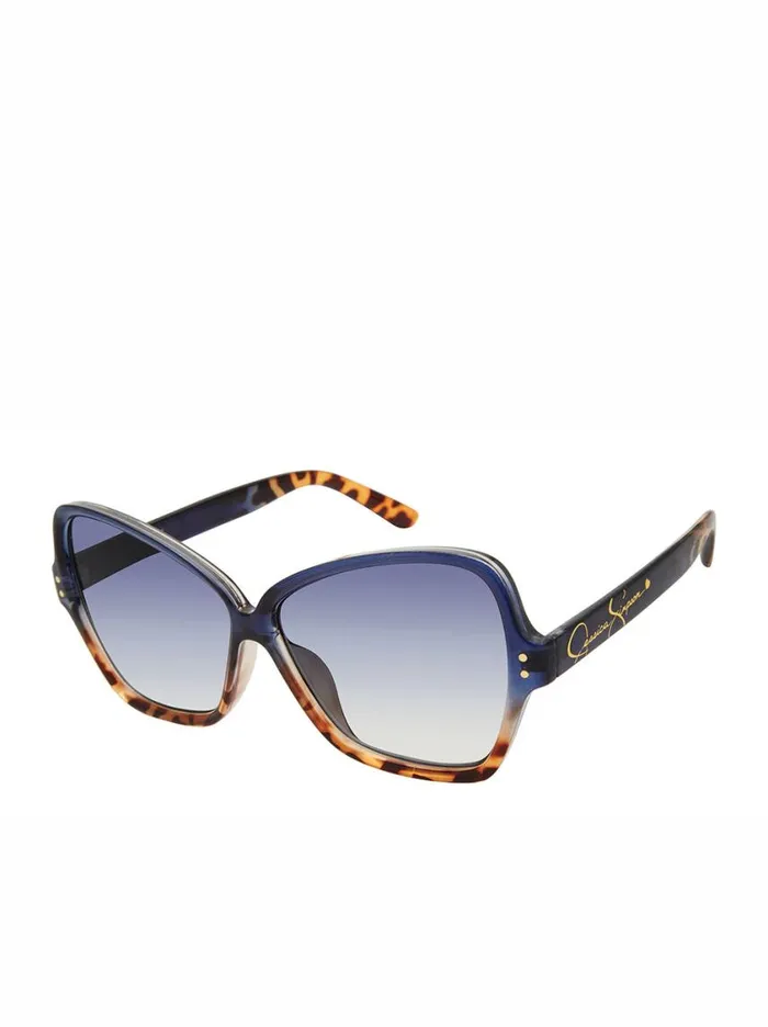 Women Sunglasses Jessica Simpson Stylish Butterfly Sunglasses In Blue Tortoise Women Sunglasses Jessica Simpson Stylish Butterfly Sunglasses In Blue Tortoise