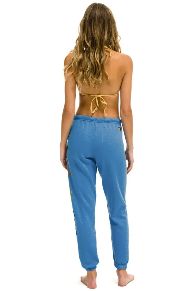 Women Sweatpants Aviator Nation Sweatpants 8211 Cobalt