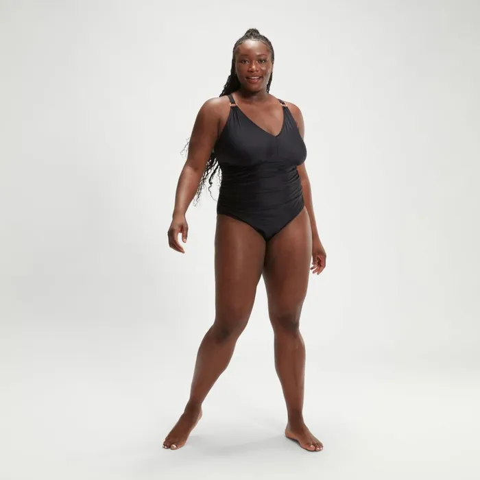 Women Swimming Costumes Speedo Women039s Plus Size Shaping V Neck Swimsuit Black Women Swimming Costumes Speedo Women039s Plus Size Shaping V Neck Swimsuit Black