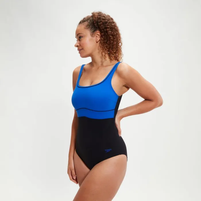 Women Swimming Costumes Speedo Women039s Shaping ContourEclipse Swimsuit BlackBlue Women Swimming Costumes Speedo Women039s Shaping ContourEclipse Swimsuit BlackBlue