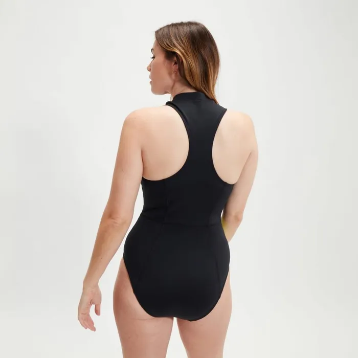 Women Swimming Costumes Speedo Women039s Sleeveless Thermal Swimsuit BlackYellow Women Swimming Costumes Speedo Women039s Sleeveless Thermal Swimsuit BlackYellow
