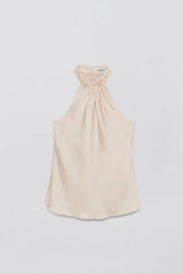 Women Thea Top Blush Jonathan Simkhai Tops and Bodysuits