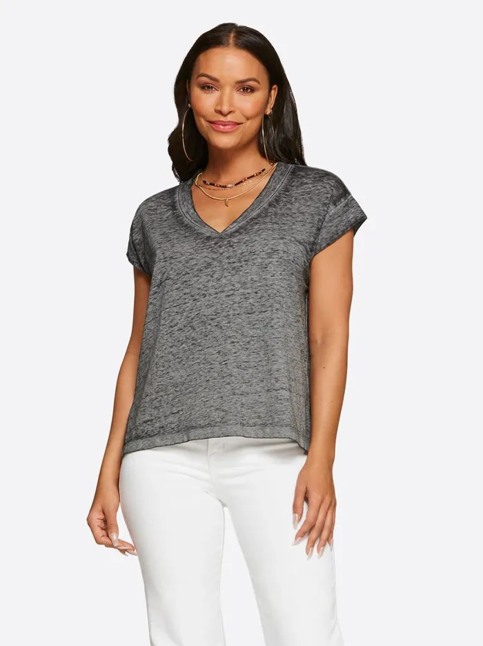 Women Tops and Tees Jessica Simpson Jalin Tee In Black