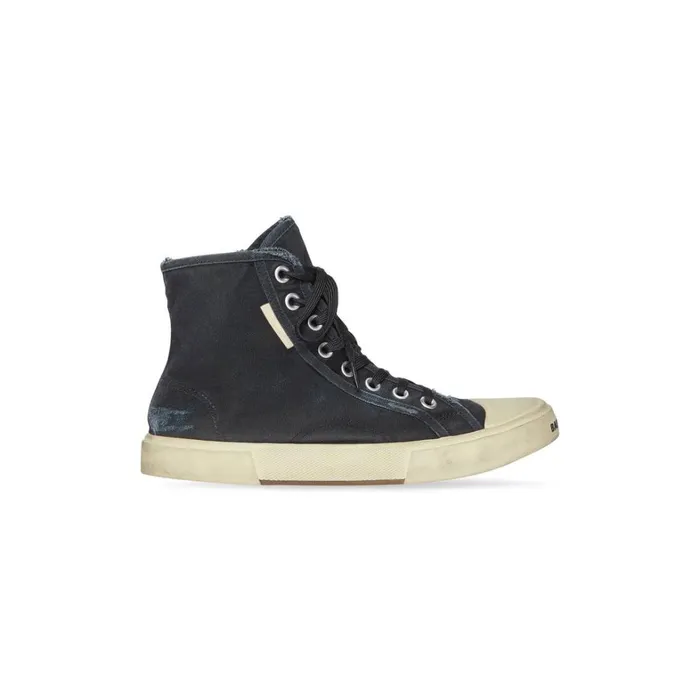 Women Trainers Balenciaga Paris High Top Trainers In Black