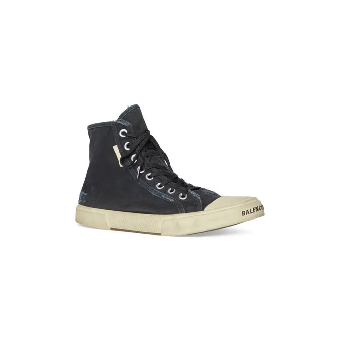 Women Trainers Balenciaga Paris High Top Trainers In Black