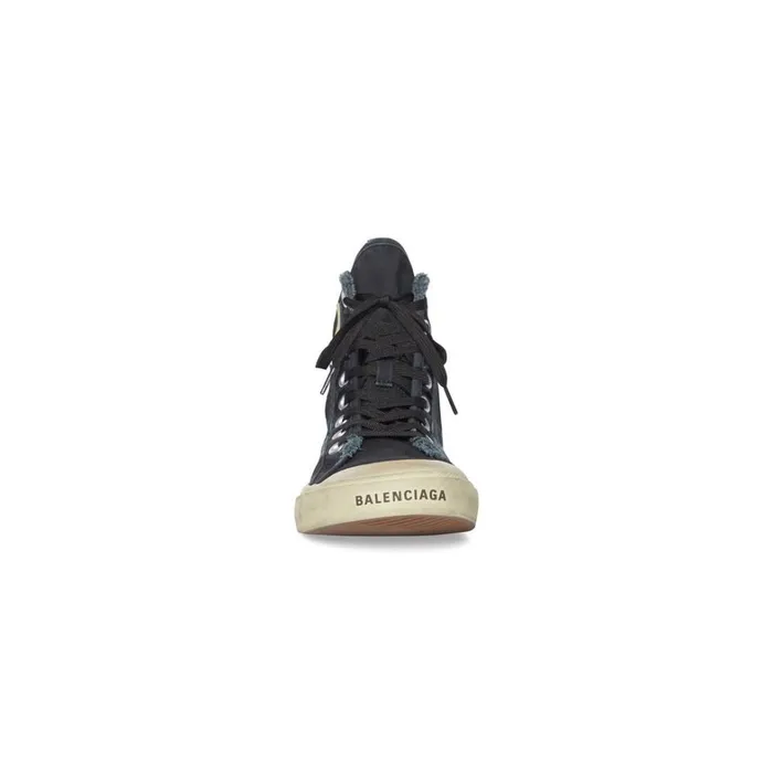 Women Trainers Balenciaga Paris High Top Trainers In Black