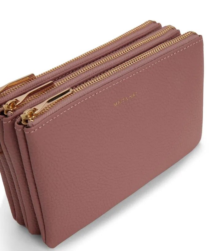 Women Triplet Vegan Crossbody Bag 8211 Purity Rose Matt and Nat Crossbody