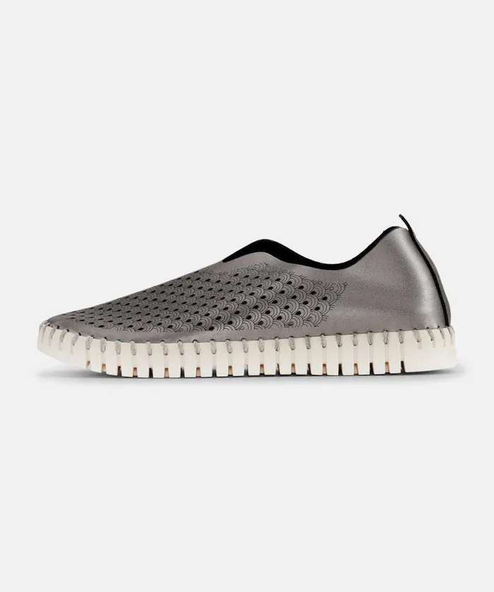 Women Tulip Flats Ilse Jacobsen Flats 8211 Gun Metal Women Tulip Flats Ilse Jacobsen Flats 8211 Gun Metal