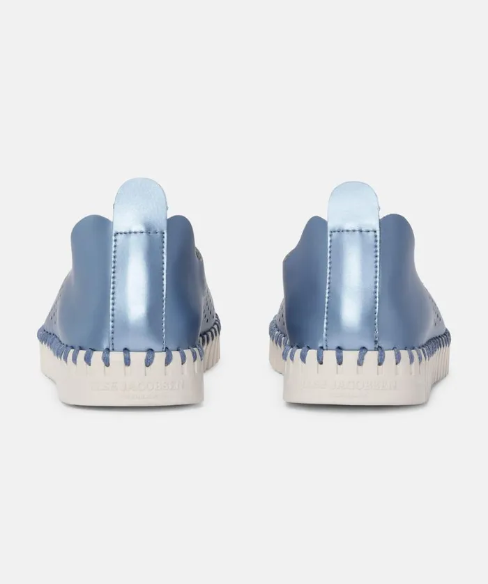 Women Tulip Flats Ilse Jacobsen Flats 8211 Metallic Blue Women Tulip Flats Ilse Jacobsen Flats 8211 Metallic Blue