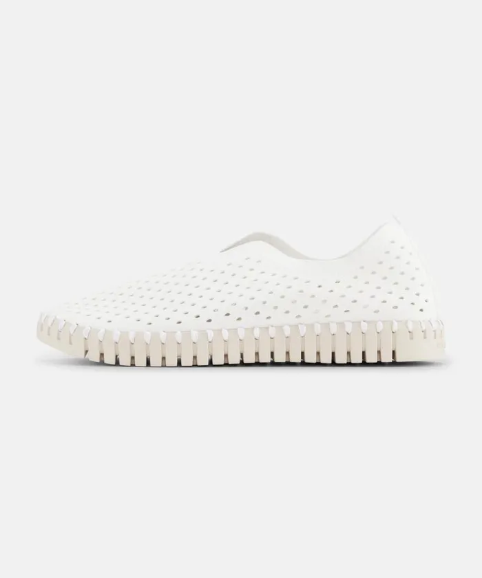 Women Tulip Flats Ilse Jacobsen Tulip SlipIn 8211 White