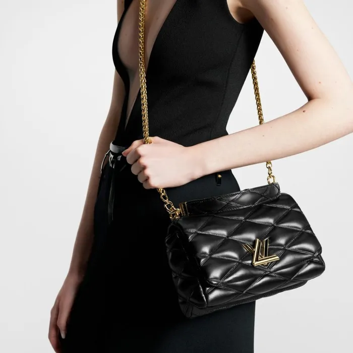 Women Twist Bag Louis Vuitton Louis Vuitton M22891 GO14 MM Black 8211 Louis Vuitton Handbag Store