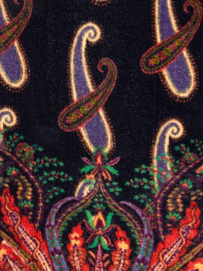 Women Velvet Jacket With Paisley Etro Jackets