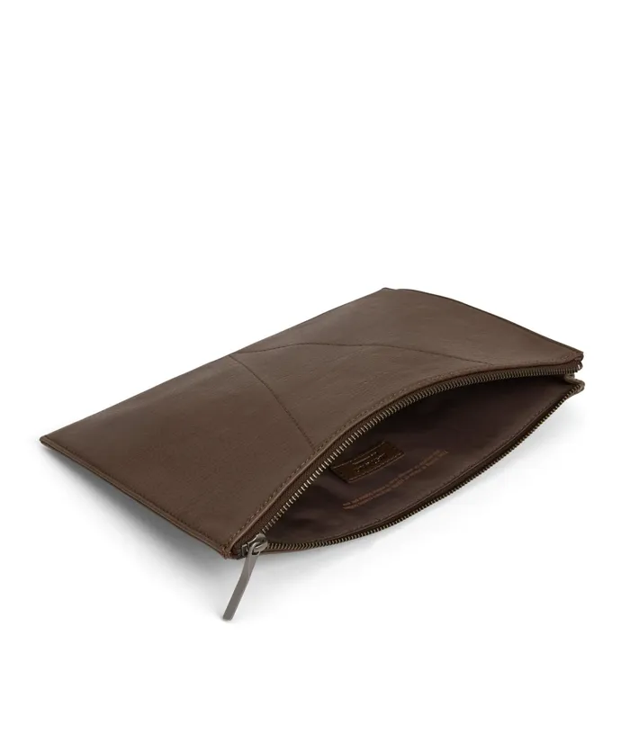 Women Via Vegan Pouch Bag 8211 Dwell Chestnut Matt and Nat Travel