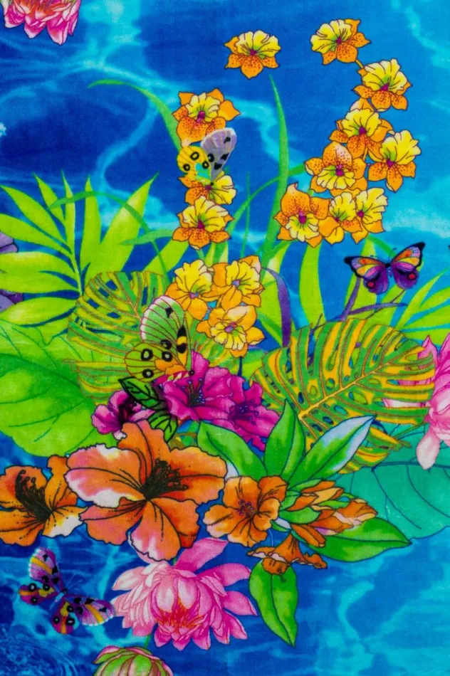 Women Water Tropic Beach Towel Water Tropic Johnny Was Swim and Resort Women Water Tropic Beach Towel Water Tropic Johnny Was Swim and Resort