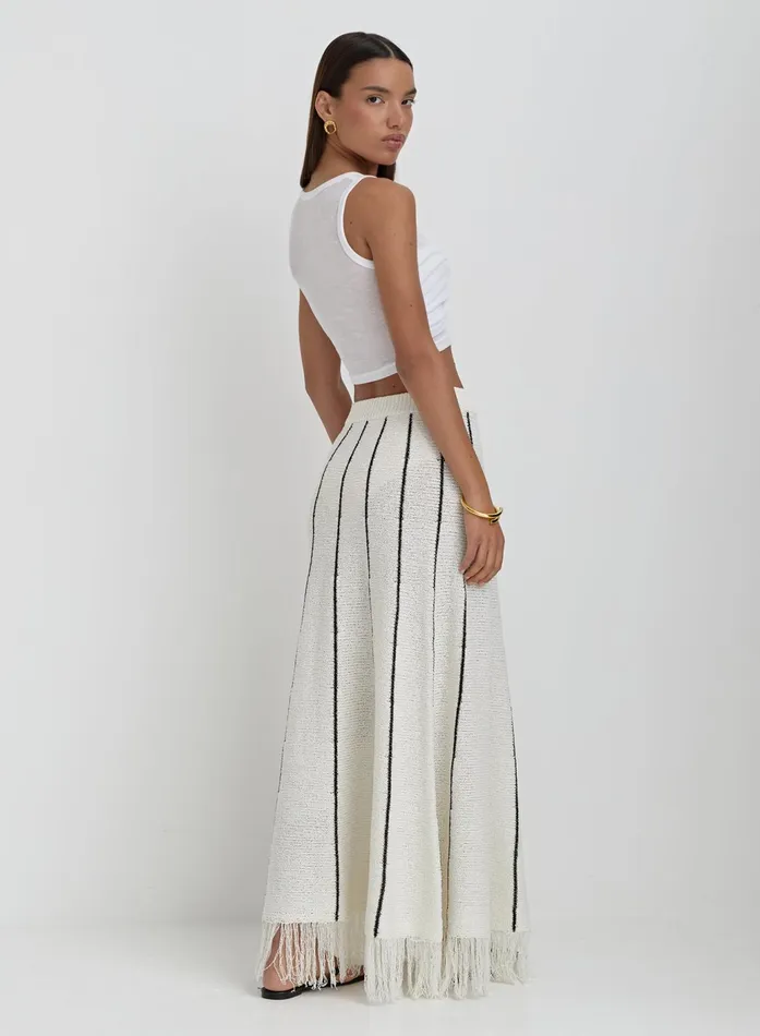 Women White Knot Front Crop Top Emi 4th and Reckless Tops