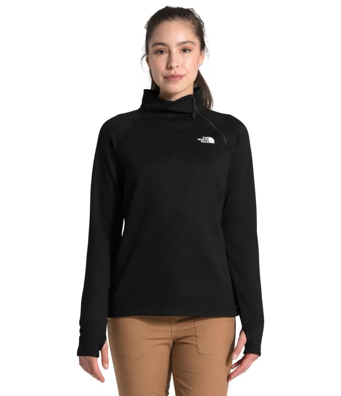 Womens Canyonlands Zip Fleece Tnf Black The North Face Softshell