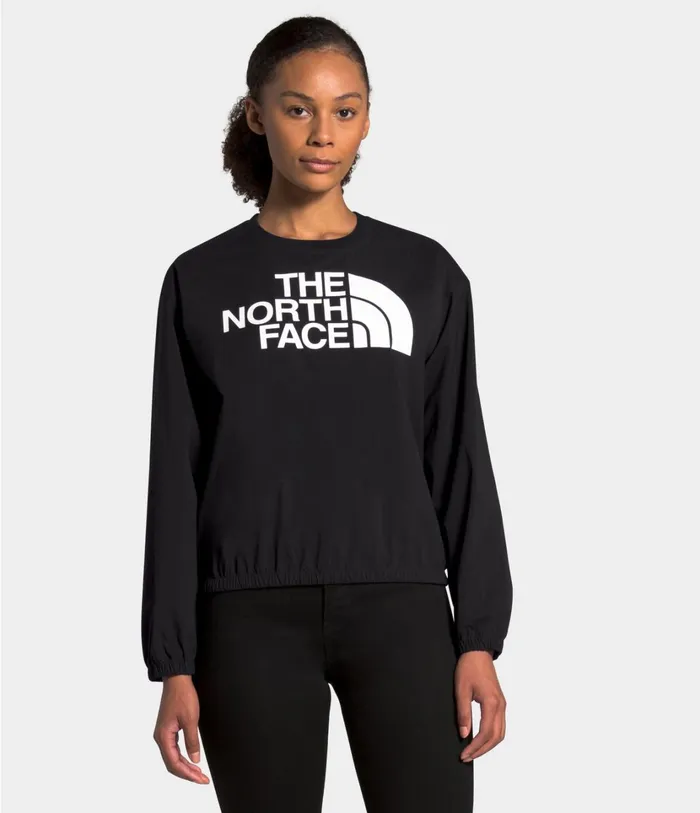 Womens Explore City Woven Pullover Tnf Black The North Face Hoodies and Sweatshirts Womens Explore City Woven Pullover Tnf Black The North Face Hoodies and Sweatshirts