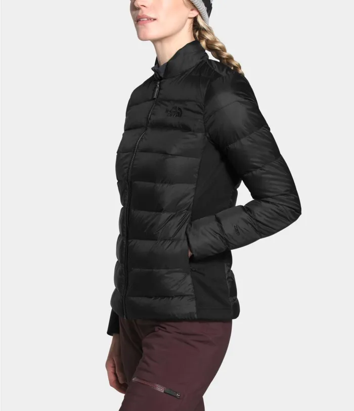 Womens Lucia Hybrid Down Jacket Tnf Black The North Face Snow