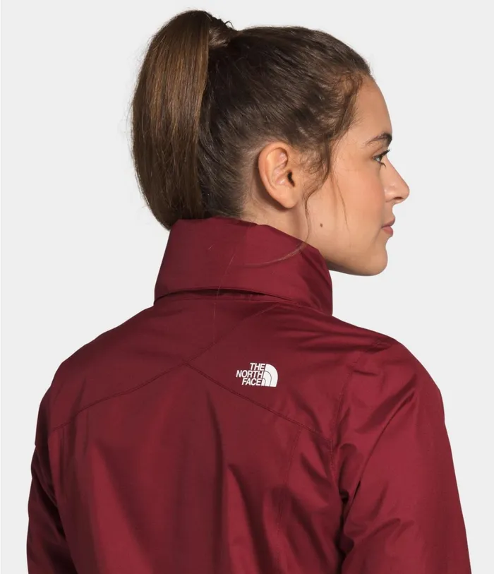 Womens Resolve Plus Jacket Pomegranate The North Face Rainwear